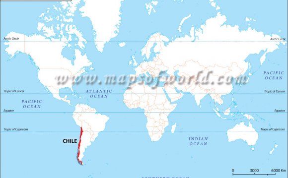 Chile Location Map