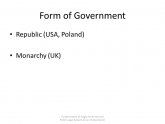 Poland form of government
